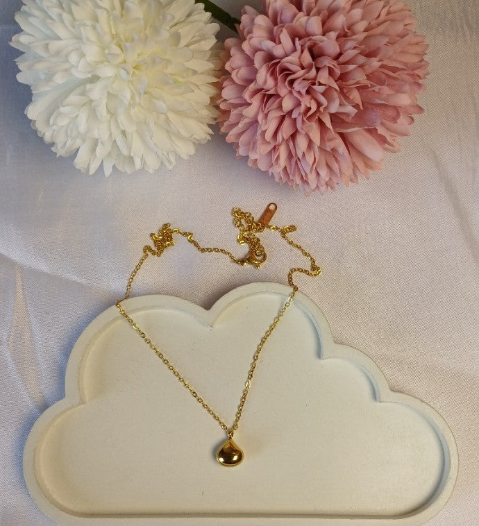 Golden Drop Necklace