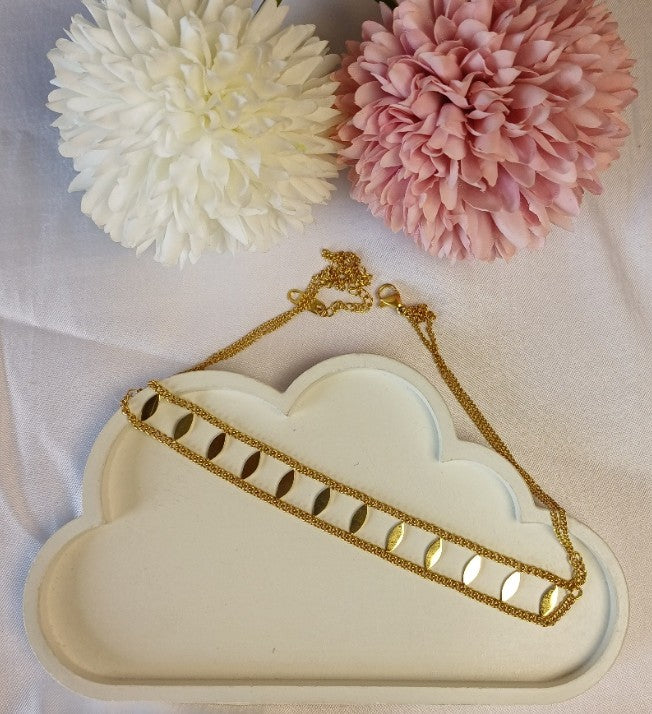 Leaf Choker Necklace