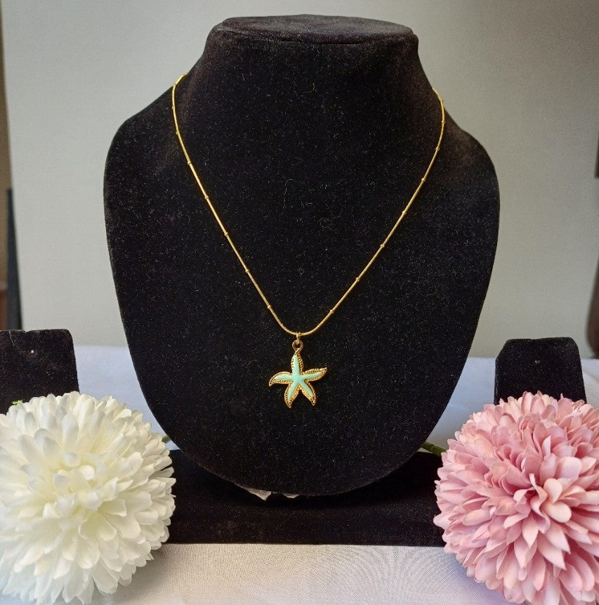 Teal Necklace