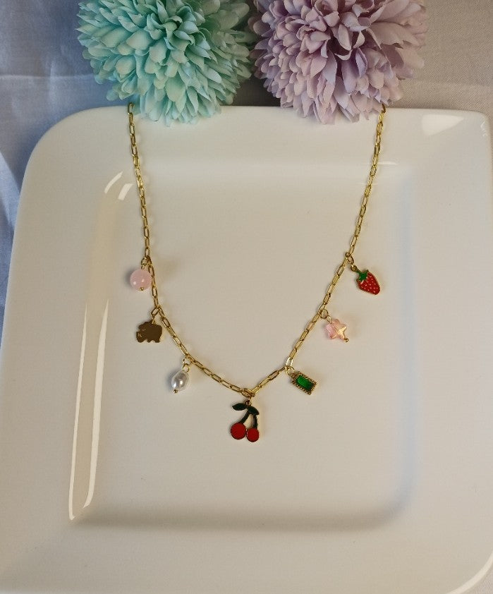 Cherry Charm Necklace