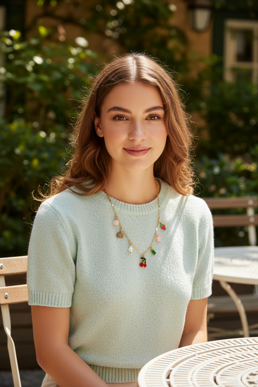 Cherry Charm Necklace