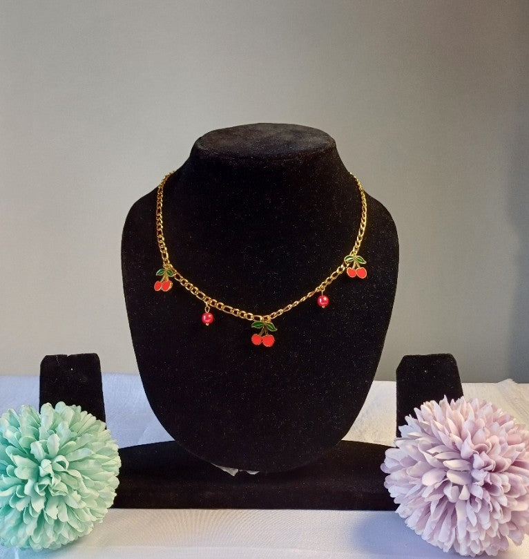 Red Charm Necklace