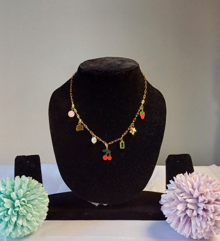 Cherry Charm Necklace