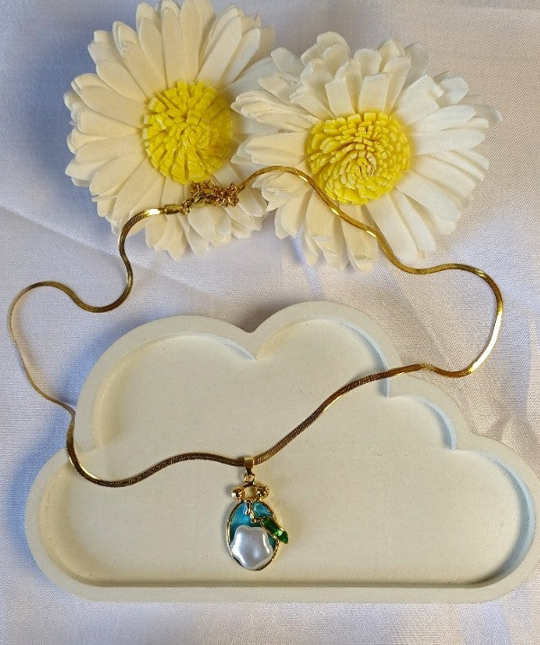 Blue Pendant Necklace