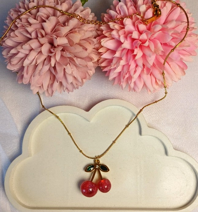 Red Cherry Necklace
