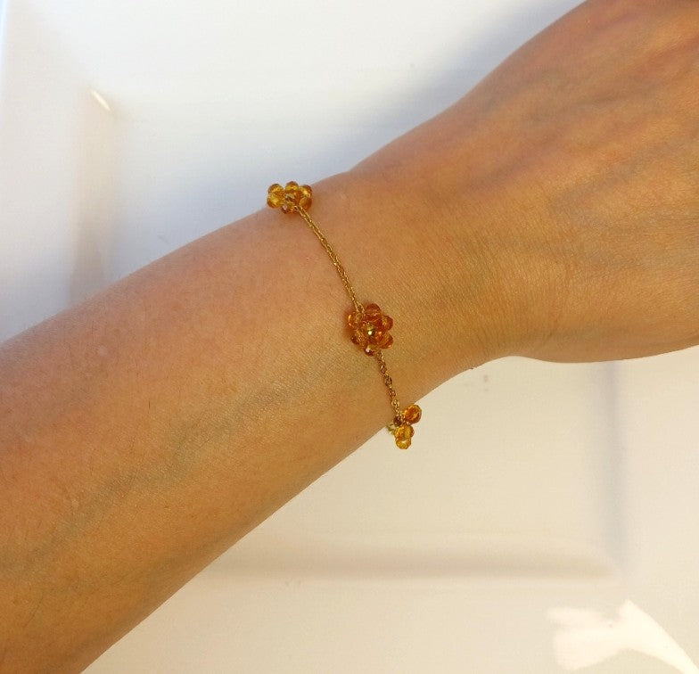 Yellow Flower Bracelet