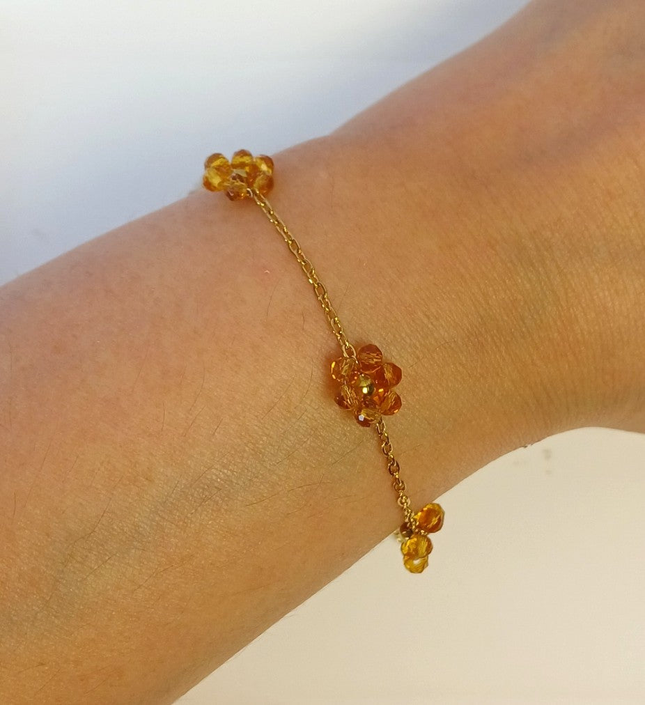Yellow Flower Bracelet