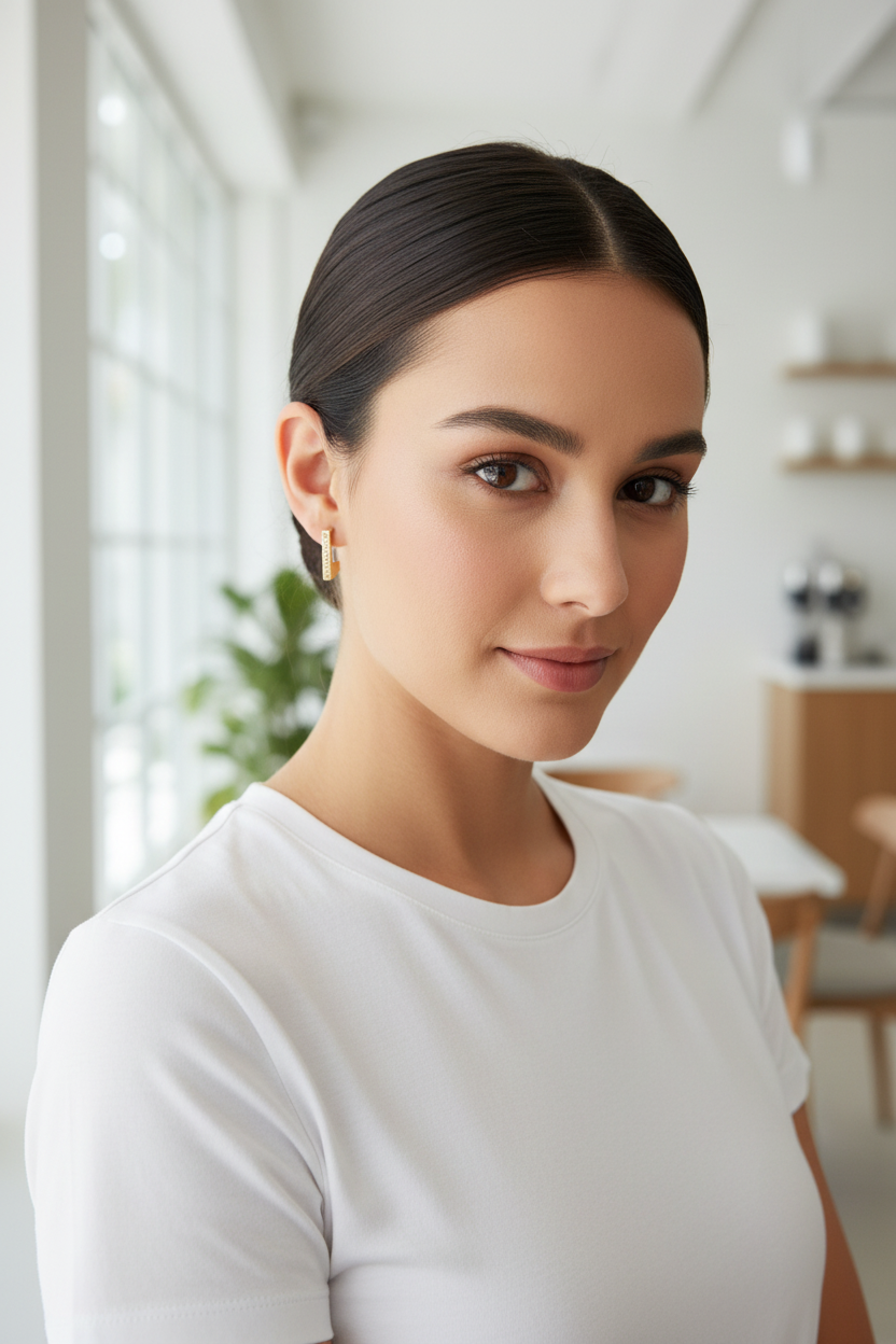 Square C Hoop with AD