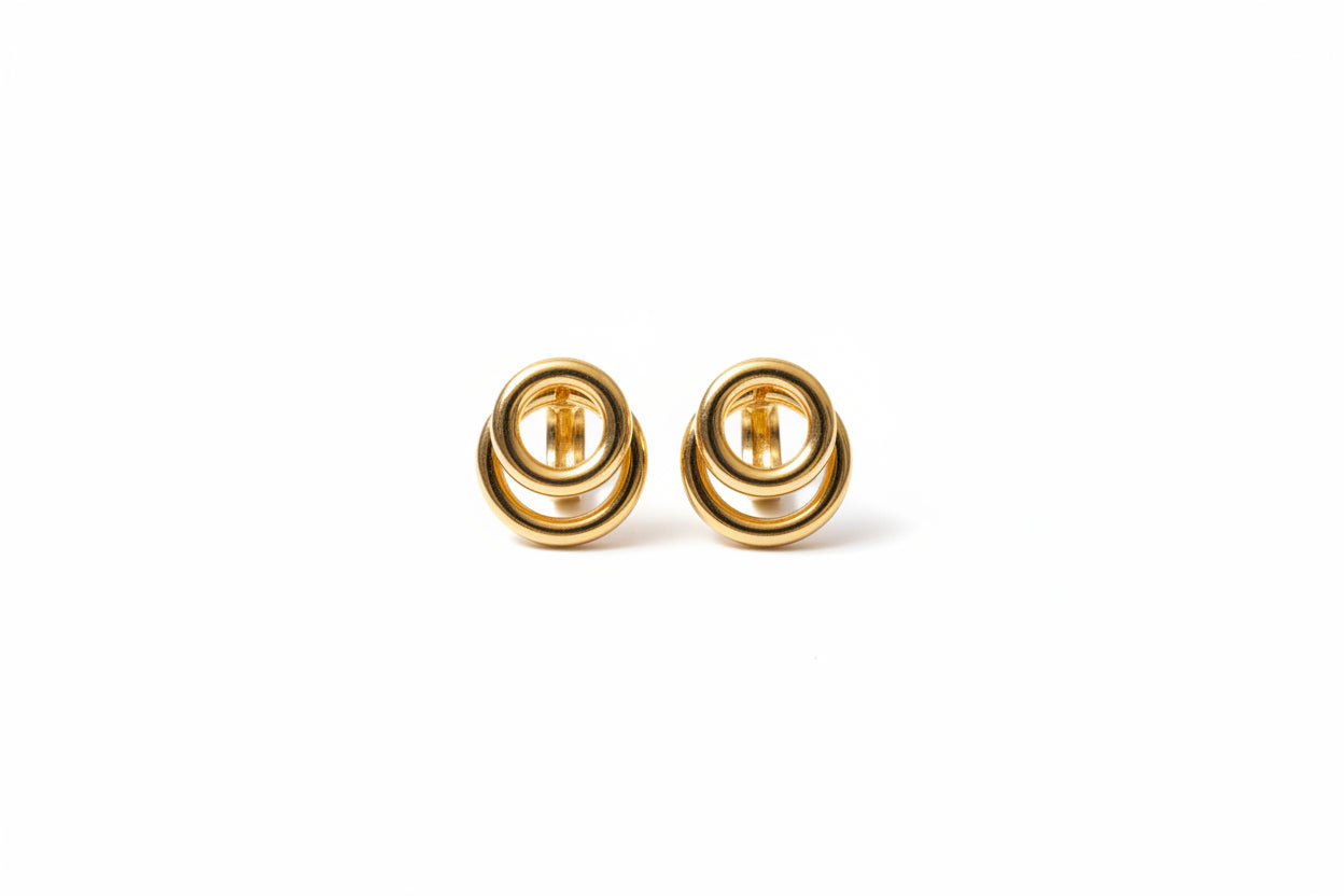 Double Circle Stud