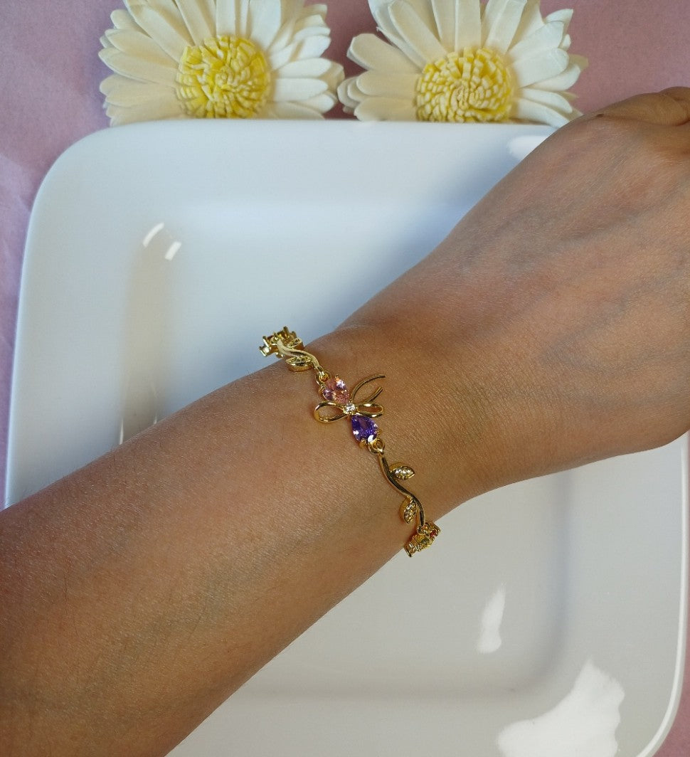 Bow 3 Bracelet - Multicoloured
