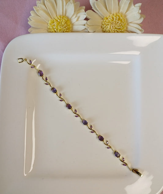 Tulip 7 Bracelet - Purple